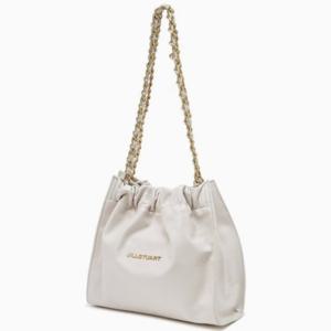 [질스튜어트] 아이보리 소가죽 드로우스트링 체인숄더백 S JABA4E163IV