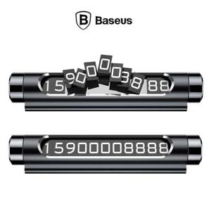 베이스어스 풀메탈 주차 번호판 블랙 차량 용품