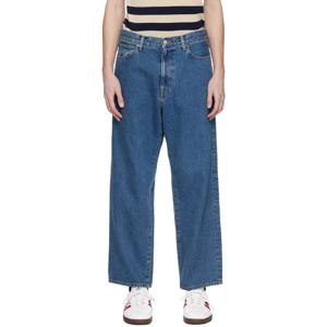 26 SS 와코마리아 남성 블루 워싱 데님 진 252948M186000