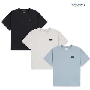 [디스커버리키즈] DKRS51053 키즈 에센셜 스몰로고와펜 반팔티셔츠