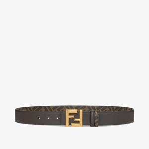 펜디 가죽 벨트 7C0541ASIWF1S9U BROWN DOM