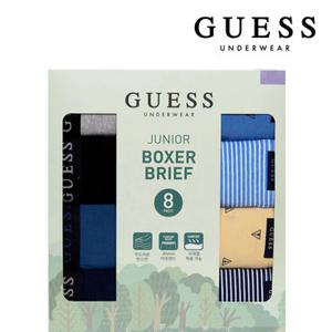 게스 주니어 남아 팬티 8매세트 X 드로즈 초등학생 중학생 고등학생