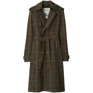 버버리 체크 트렌치코트 8098475