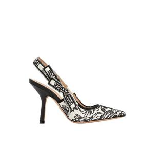 디올 자디올 슬링백 펌프스 화이트 KCP762CON-17X