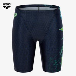 아레나 크롬 A5BM1MF13 BLK (주머니백 증정) 일반 남성4부 실내수영복