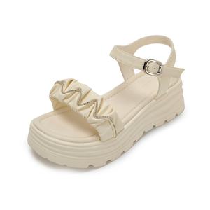 엠.무크 티아 크리스탈 샌들 아이보리 516523521ZQ