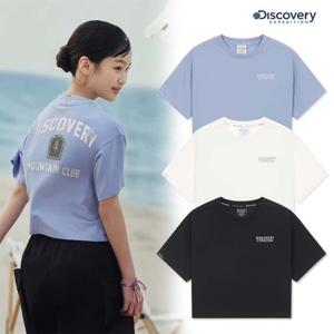 [디스커버리키즈] DKRS7A053 여아 프레시벤트 그래픽 반팔티셔츠