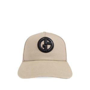 26 SS 조르지오아르마니 로고 아플리케 베이스볼 캡 모자 GM001048AF15165 TP434786244