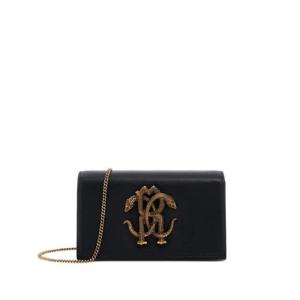 26 SS 로베르토 카발리 메탈릭 로고 클러치 SKB112PZ172 TP437096316