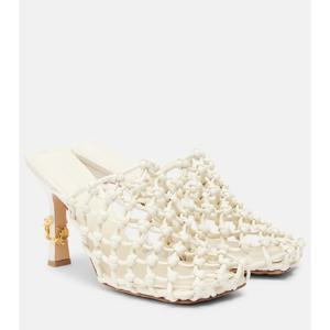 보테가베네타 Riva 90 우븐 레더 뮬 P01029482