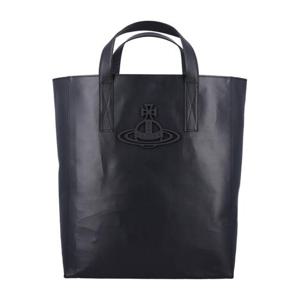 비비안웨스트우드 토트백 4D02000BUL00ANN401 BLACK DOM
