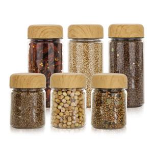 아트박스/비프로젝트 바른락 믹스 양념통 6P (우드 체리)