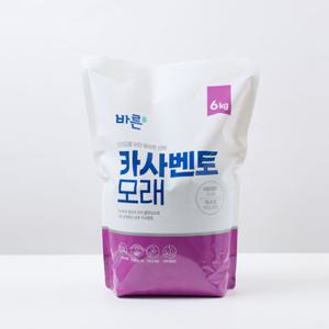 [신상품]바른 카사벤토 고양이 모래 6kg