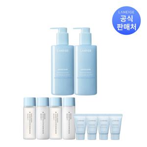 라네즈 워터뱅크 젠틀 젤 클렌저 250ml 2개
