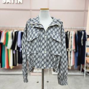 [샤틴]후드넥 패턴프린팅 집업 바람막이점퍼S233C102A_JK