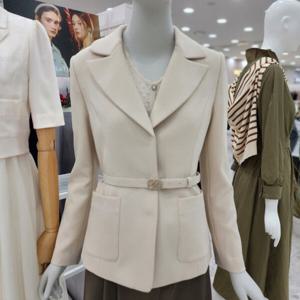 [샤틴]카라넥 벨티드 슬림쟈켓S233B103A04_JK