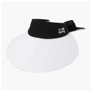 [르꼬끄골프]르꼬끄골프썬캡 KQF GQ222LSV42-WHTE 여성 와이드