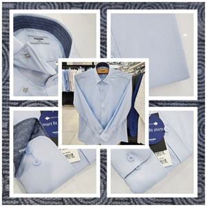 [레노마셔츠]슬림핏/활동성 편한 스판/카라-스냅 버튼/옴므 정장