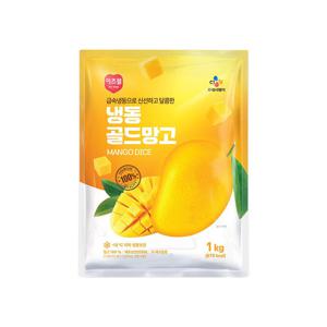 CJ프레시웨이 이츠웰 냉동골드망고1Kg x 1개