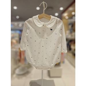 블루독베이비[hu] 25.FW NY)BI카라바디수트 45A70-040-23 신생아수트 내의수트 신생아 가을겨울 출산선물