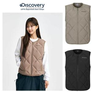 디스커버리 패딩 25FW 여성 디하스 튜브 다운 패딩베스트 DWDV74056 GPDJ