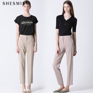 [르오트][쉬즈미스] 데일리 솔리드 슬림 슬랙스_17201640_588586