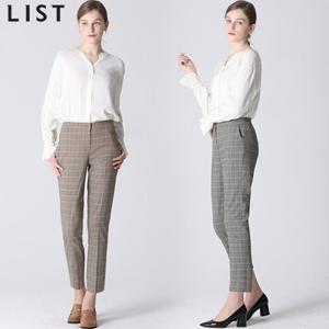 [르오트]체크 슬림 팬츠_17201621_588586