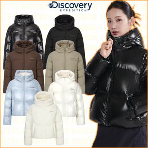 디스커버리 25FW 겨울 신상 고윤정 올리아 글로우 다운 숏패딩 DWDJ94056-ICDJ