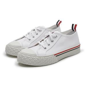 [꼬르소밀라노] 톰브라운 남성 삼선탭 화이트 스니커즈 MFD253A F0102 100