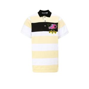 26 SS 프라다 스트라이프 코튼 폴로셔츠 UJN6401WB8