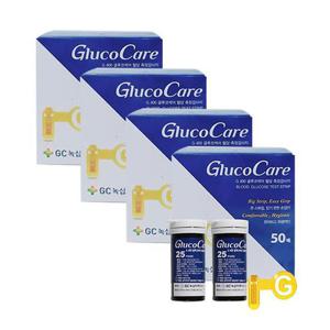 녹십자 글루코케어 혈당검사지 200매 체크 측정 D