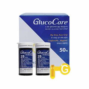 녹십자 글루코케어 혈당시험지 50매 임당 측정검사