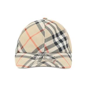 버버리 체크 EKD 베이스볼 캡 모자 8100741