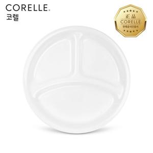 코렐 저스트화이트 삼절소접시 1P