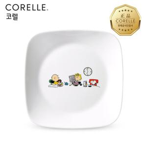 코렐 스누피더홈 사각중접시 1P