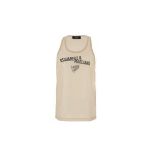 Dsquared2 로고 프린트 슬리브리스 탑 S71NL0112D20053 111 TP949537684