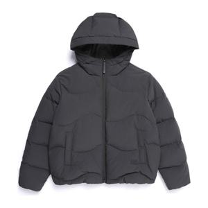 내셔널지오그래픽N254WDW970 여성 물결 퀼팅 덕다운 점퍼 GREY