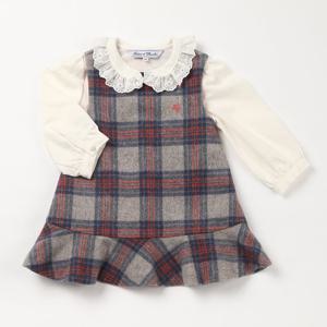 [쇼콜라]펄체크원피스SET TTMWOE084-I1