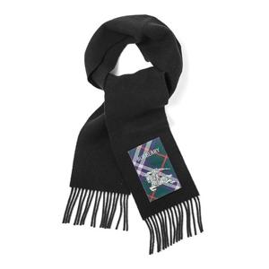 버버리 머플러 목도리 체크 라벨 울 8103997 B4935