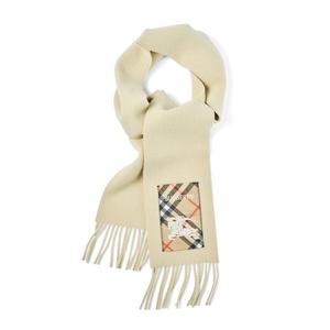 버버리 머플러 목도리 체크 라벨 울 8103995 A4186