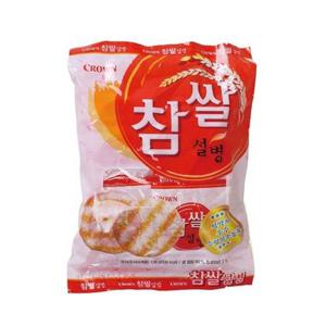 참쌀설병 128g 크라운제과 참쌀설병 128g 크라운제과 과자 스낵 탕비실과자 탕비용품 가공식품 크라운 크라운제과과자