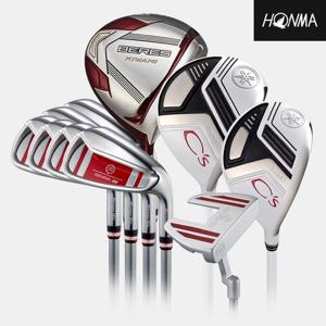 혼마 2스타 베레스 키와미5&야마하 CS 마루망 2W 카본 조합 풀세트[여성용][화이트][10pc/6i/7번~SW][클럽만]