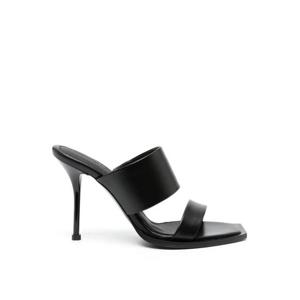 26 SS Alexander McQueen 가죽 뮬 105mm 747581WIDQ0 TP445869673