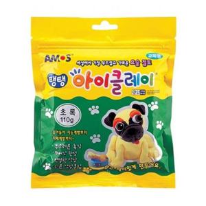 아모스 6000 탱탱아이클레이 110g 초록 갑(5개입) 부품 소모품 자재 파츠