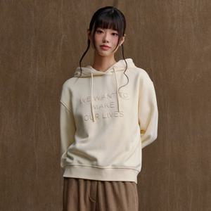 [체이스컬트]여성 밍크 기모 후드 티셔츠 EFRG5177D05_YS