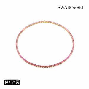 [본사정품] Matrix Tennis 골드 톤 핑크 목걸이 5751762