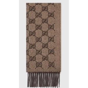 구찌 머플러 스카프 8532133GAMK2564 BROWN DARK BROWN DOM