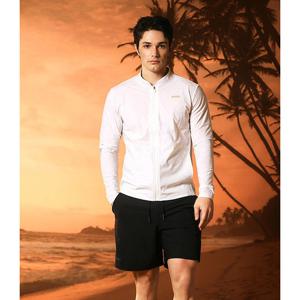 아레나  아리스 레귤러핏 집업 래쉬가드 (A6SM1RR02WHT)