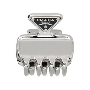 프라다 헤어 액세서리 1IF0872BA6 F0276 ACCIAIO
