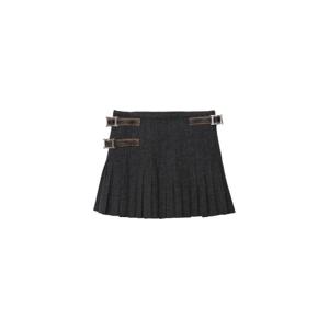 26 SS 프라다 플리츠 울 미니 스커트 P147ZESOOO17N1 TP449495452